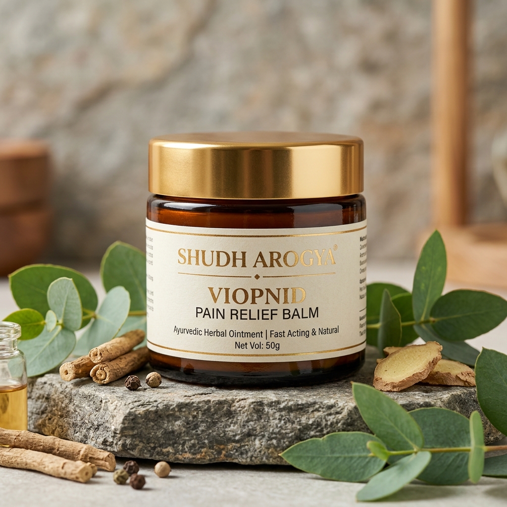 Shudh Arogya Viopnid Pain Relief Balm (50g) - Fast Acting Ointment